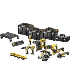 Akumulatora instrumentu komplekts DeWalt DCK853P4T-QW; 18 V; 4x5,0 Ah akum. Наборы электроинструментов