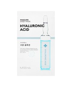 Missha Mascure Hyaluronic Acid Sheet Mask - Hydratační pleťová maska 27ml Духи и косметика