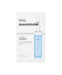 Missha Mascure Sheet Mask Guaiazulene - Hydratační plátýnková maska 28ml Духи и косметика