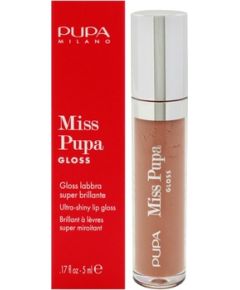 Miss Pupa Gloss (Ultra Shine Gloss Instant Volume Efect) 5 ml 101 Pearly Clear 0ml Smaržas - NESAKĀRTOTS