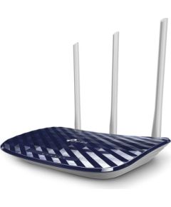 Wireless Router TP-LINK Wireless Router 733 Mbps IEEE 802.11a IEEE 802.11b IEEE 802.11g IEEE 802.11n IEEE 802.11ac 1 WAN 4x10/100M Number of antennas 3 ARCHERC20V4 Рутеры