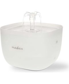 Nedis Fontanna wodna dla zwierząt Nedis PETWF21WT 2.0l 40dB 1.50m Миски и поилки 