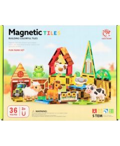 Mega Creative KLOCKI MAGNET FARMA 36EL 26X21X6 MC PUD 24 Konstruktori 