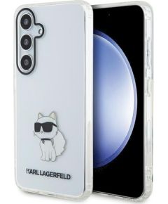Karl Lagerfeld KLHCS24MHNCHTCT Hardcase IML Choupette Aizsargapvalks priekš Samsung Galaxy S24+ S926 / caurspīdīgs Neoriģinālie Maciņi