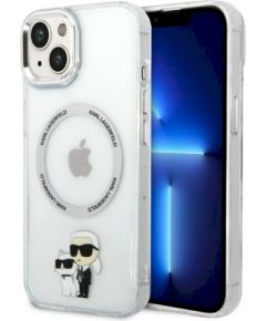Karl Lagerfeld KLHMP14MHNKCIT Iconic Karl&Choupett Защитный чехол для iPhone 14 Plus/15 Plus 6,7" / прозрачный Чехлы - альтернативные