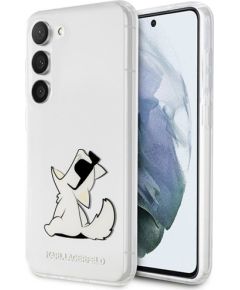 Karl Lagerfeld KLHCS23MCFNRC Choupette Fun Защитный чехол для S23+ S916 / прозрачный Чехлы - альтернативные