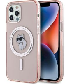 Karl Lagerfeld KLHMP12MHFCCNOP Защитный чехол для iPhone 12/12 Pro 6.1" hardcase IML Choupette MagSafe / розовый Чехлы - альтернативные