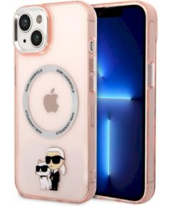 Karl Lagerfeld KLHMP14MHNKCIP Защитный чехол для iPhone 14 Plus / 15 Plus 6.7" / розовый Чехлы - альтернативные