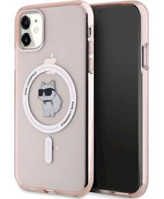 Karl Lagerfeld KLHMN61HFCCNOP IML Choupette MagSafe Защитный чехол для iPhone 11/XR 6.1" / розовый Чехлы - альтернативные