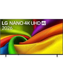 LG NANO85 AI, 85'', 4K UHD, LED LCD, black - TV Телевизоры