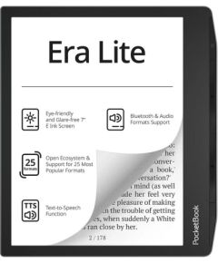 E-reader PocketBook Era Lite 710 7" 16GB WI-FI Stone Green Elektroniskās grāmatas