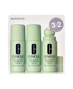 Clinique Deodorant Trio - Set of deodorants 225ml Духи и косметика