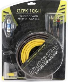 Ground Zero GZPK 10X-II Cable Kit 10mm2 Auto skaņas pastiprinātāji