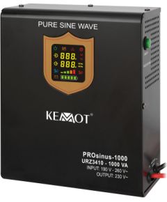 Pie sienas stiprināms Rezerves Elektrības Padeve Apkures Sistēmām, 700W, Tīra Sinusoīda Invertors UPS Nepārtrauktā barošana