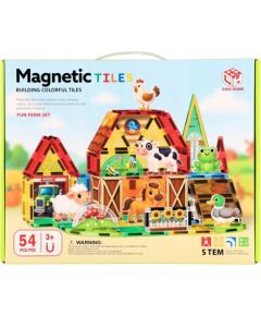 Mega Creative KLOCKI MAGNET FARMA 54EL 33X27X6 MC PUD 8 Konstruktori 