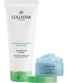 Collistar Set (Deep Hydration Fluid 200ML + Sublime Hydrating & Illuminating Talasso-Scrub 150G) Духи и косметика