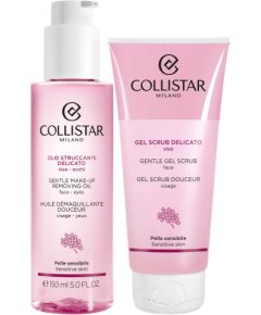 Collistar Set (gentle cleansing oil 150ML +gentle scrubgel 100ML) Духи и косметика