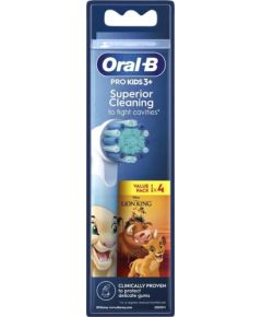 Końcówka Oral-B ORAL-B BRAUN KOŃCÓWKI EB10-4 KRÓL LEW Насадки для электрических зубных щеток