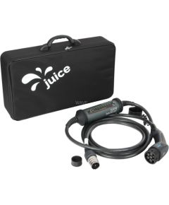 Juice Technology JUICE BOOSTER 2 incl. case (anthracite/black, 1.4 - 22 kW, 3.1 meter cable) Elektro Auto lādēšanas piederumi