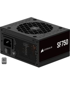 Corsair SF750, PC power supply (black, 1x 12VHPWR, 2x PCIe, cable management, 750 watts) Блоки питания