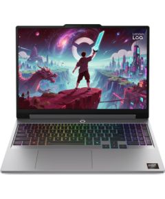 Lenovo LOQ 15AHP11 AMD Luna Grey 15.3 " IPS WUXGA 1920 x 1200 pixels Anti-glare AMD Ryzen 7 250 16 GB SODIMM DDR5 Solid-state drive capacity 512 GB NVIDIA GeForce RTX 5060 GDDR7 8 GB Windows 11 Home 802.11ax Bluetooth version 5.3 Keyboard language Nordic  Ноутбуки