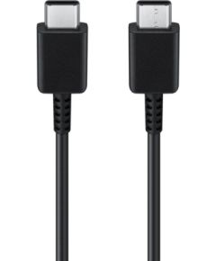 USB cable Samsung EP-DA705BBE 25W 3A Type-C-Type-C 1.0m black Data USB kabeļi