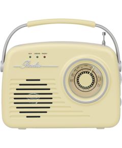 Setty Bluetooth speaker with radio Retro P350  Beige Jaunumi - Audio-Video