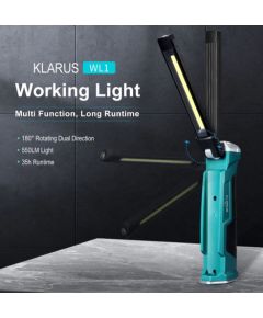 Noco Darba lampa KLARUS (LED) ar magnētu 550 lm Светильники-переноски