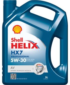 Shell Helix HX7 Pro AV 5W30 5L C3, VW 502 00/VW 505 01 Моторные масла