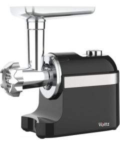 Мясорубка Oliver Voltz 5OV51991FB, 1800W, 2 скорости, функция реверса, насадка для томатов, чёрная Мясорубки