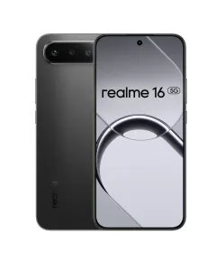 (Ir veikalā) REALME 16 5G 8GB/256GB Amoled 120 Hz Air Black Mobilie telefoni