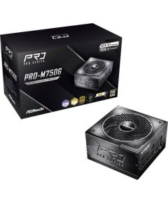 Zasilacz Asrock PRO-M750G 750W 80 PLUS Gold Блоки питания
