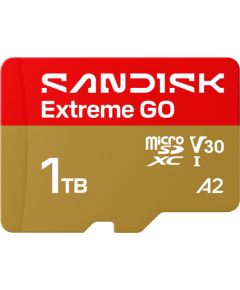 SanDisk Extreme GO 1 TB MicroSDXC UHS-I Atmiņas kartes micro SD SDHC