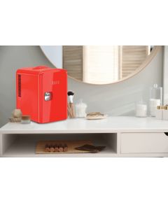 Mini lodówka ELLE Home ESDAF101RDEU 4L czerwona Автомобильные холодильники