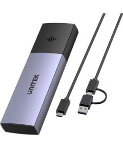 UNITEK SSD ENCLOSURE SOLIDFORCE SMART ANTI-LOSS M2 Ārējo HDD, SSD korpui