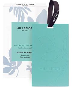 Millefiori Patchouli Smeraldo Scented Cards - Vonná karta ( 3 ks ) Smaržas - NESAKĀRTOTS