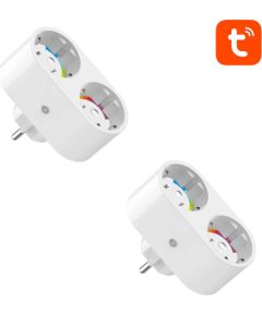 Dual smart plug WiFi Gosund SP211 (2-pack) 3500W Tuya Viedās rozetes