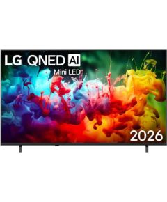 LG QNED72 AI, 75'', 4K UHD, QNED Mini LED, black - TV Televizori