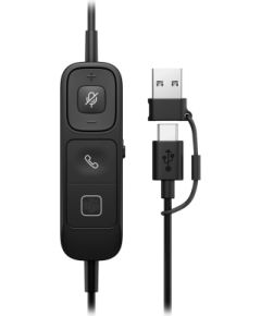 HP Poly Mission 825 Stereo USB Wired Headset Наушники