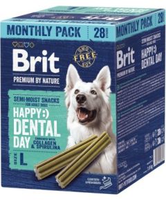 BRIT Premium by Nature Dog Dental snacks L - dog treat - 28 pcs Suņu barība