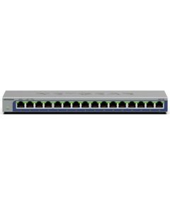 NETGEAR GS116 Unmanaged L2 Gigabit Ethernet (10/100/1000) Black Коммутаторы (Switch)