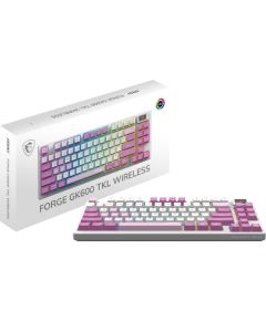 MSI FORGE GK600 TKL Violet, wireless Клавиатуры