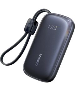 Baseus EnerFill FC21 QPow3 Ultra Pārnēsājamā baterija 10000 mAh 22.5W / melna Power Banks