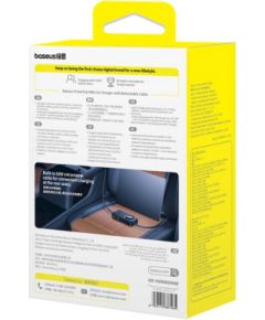 Baseus PrimeTrip VW1 Автомобильное зарядное устройство 60W со встроенным кабелем для 6 устройств / чёрная Автомобильные зарядные устройства