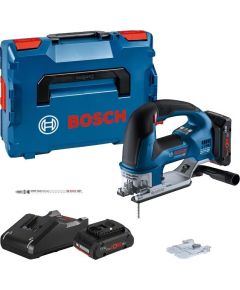 Bosch Cordless Jigsaw GST 18V-155 BC Professional, 18V (blue/black, 2x ProCORE18V 4.0Ah battery, in L-BOXX) Лобзиковые пилы