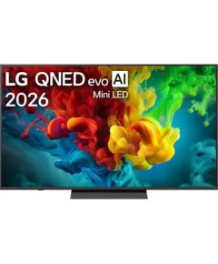 LG evo AI QNED83, 65'', 4K UHD, QNED Mini LED, black - TV Televizori