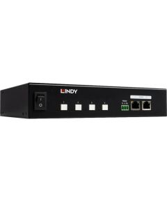 Lindy 4 Port IPower Switch (32622) (black, intelligent PDU with 4 measurable and switchable power outputs) Jaunumi - Audio-Video