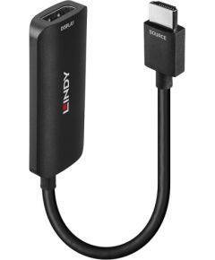 Lindy Converter HDMI 4K80 > DisplayPort 1.4 (black, 16cm) HDMI vadi