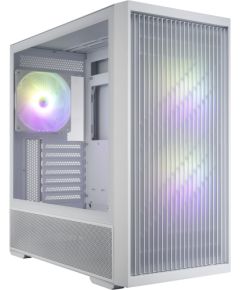 Fortron M330 (white, tempered glass) Datoru korpusi