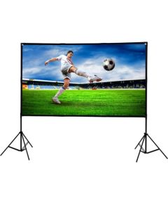 Extralink Foldable Projection Screen, 186 x 105 cm Diagonal 84 " White Projektori